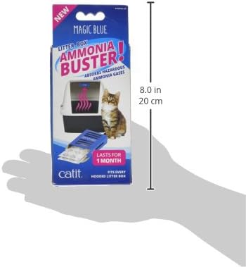 Catit Magic Blue 🐱💙 Geruchsfilter für Katzentoilette 🚽✨ 1 Monat Frische 🍃🧼