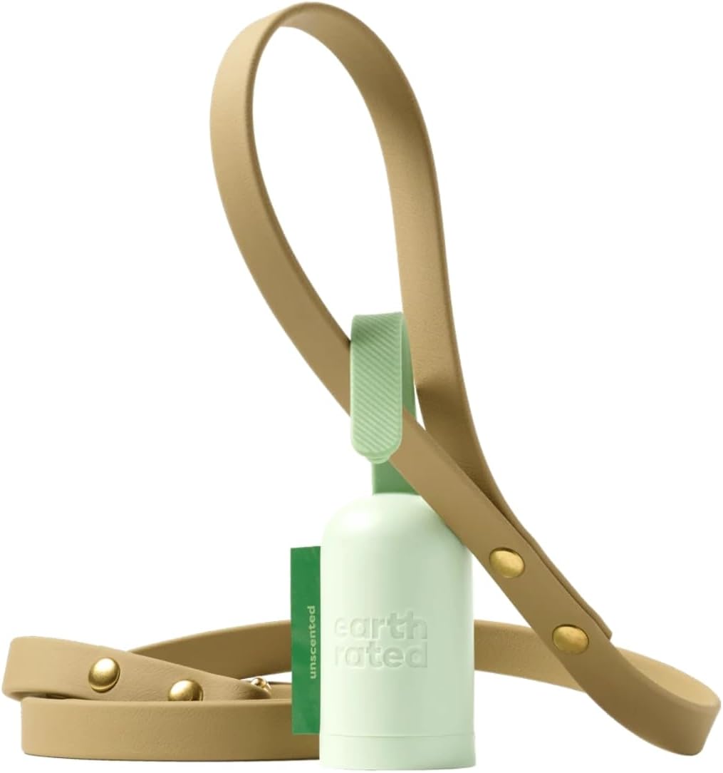 🐾 Earth Rated Set – Kotbeutel & Spender mit praktischem Silikon-Halter 🐶💼