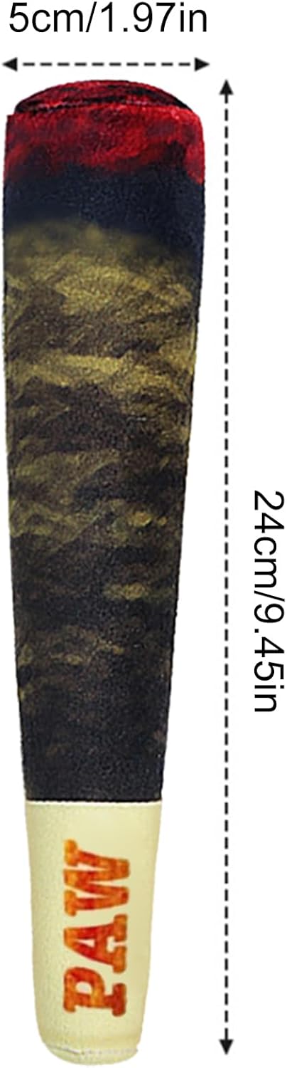 RAW Doobie Hundespielzeug – Lustiges Quietschspielzeug für coole Hunde 🐶
