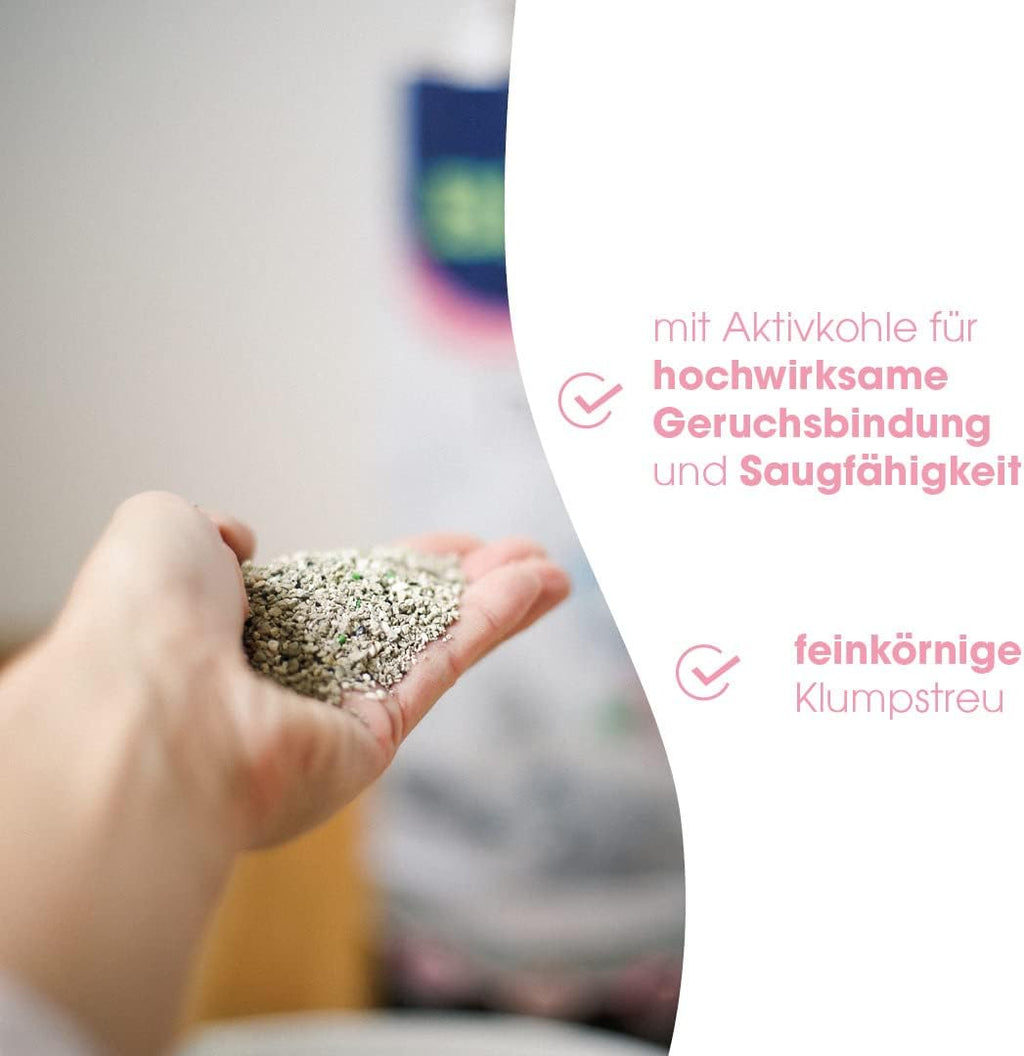 🐱💎 Biokat’s Diamond Care Fresh Katzenstreu – 10L mit Aktivkohle, Aloe Vera & Babypuderduft