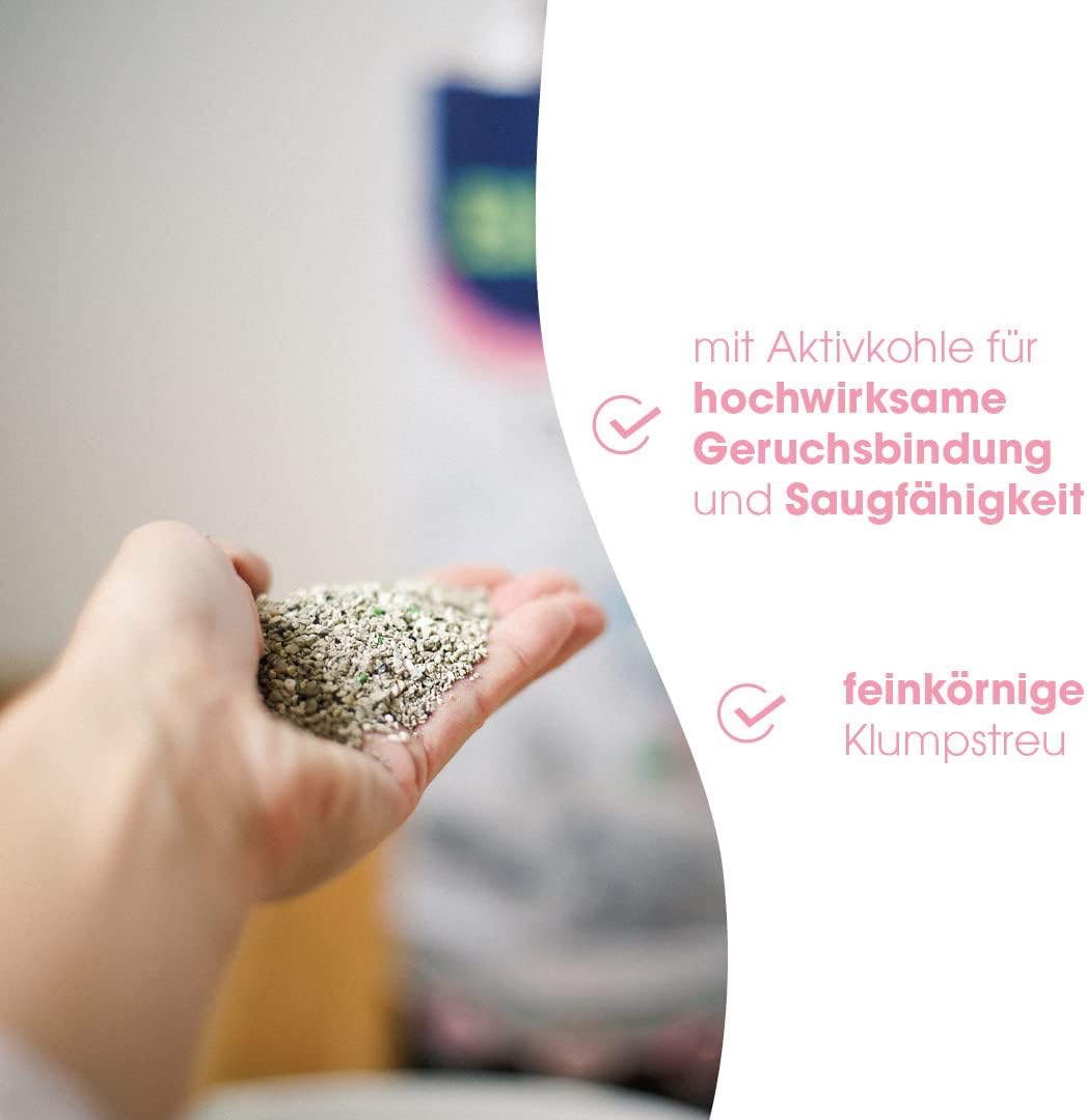 🐱💎 Biokat’s Diamond Care Fresh Katzenstreu – 10L mit Aktivkohle, Aloe Vera & Babypuderduft