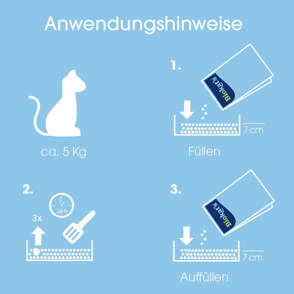 🐱💎 Biokat’s Diamond Care Fresh Katzenstreu – 10L mit Aktivkohle, Aloe Vera & Babypuderduft