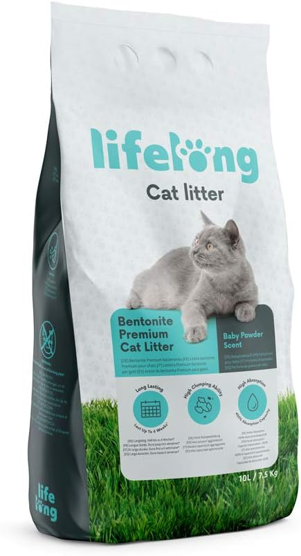 Bentonite Katzenstreu – Klumpend & Babypuderduft 🐱✨