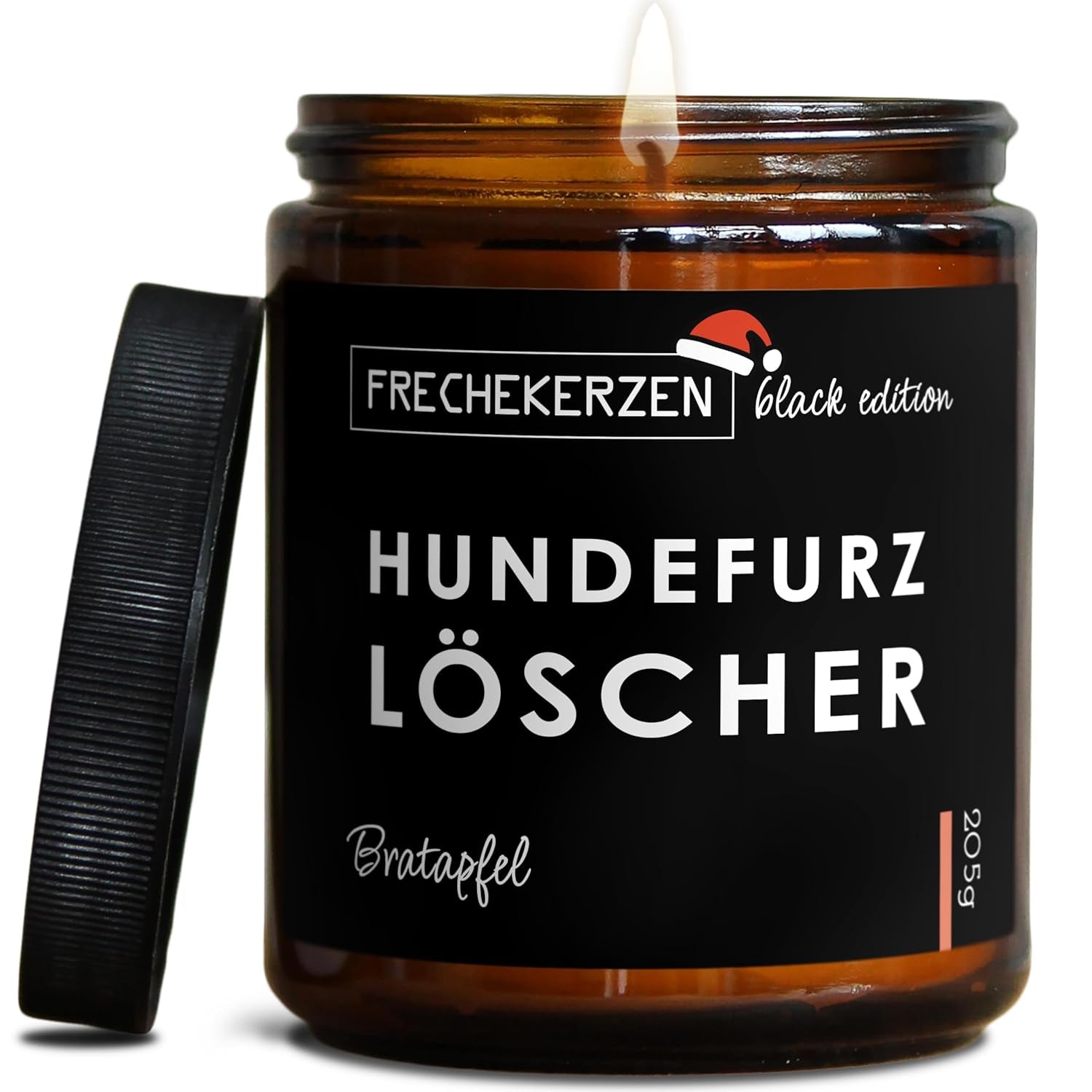 Lustige Duftkerze Mit Spruch Für Hunde Besitzer & Liebhaber | Handgemacht Aus Sojawachs | in Geschenkbox | Valentinstag Geburtstagsgeschenk, Gast Geschenk Hundehalter Dog Lovers |Apfel-Zimt