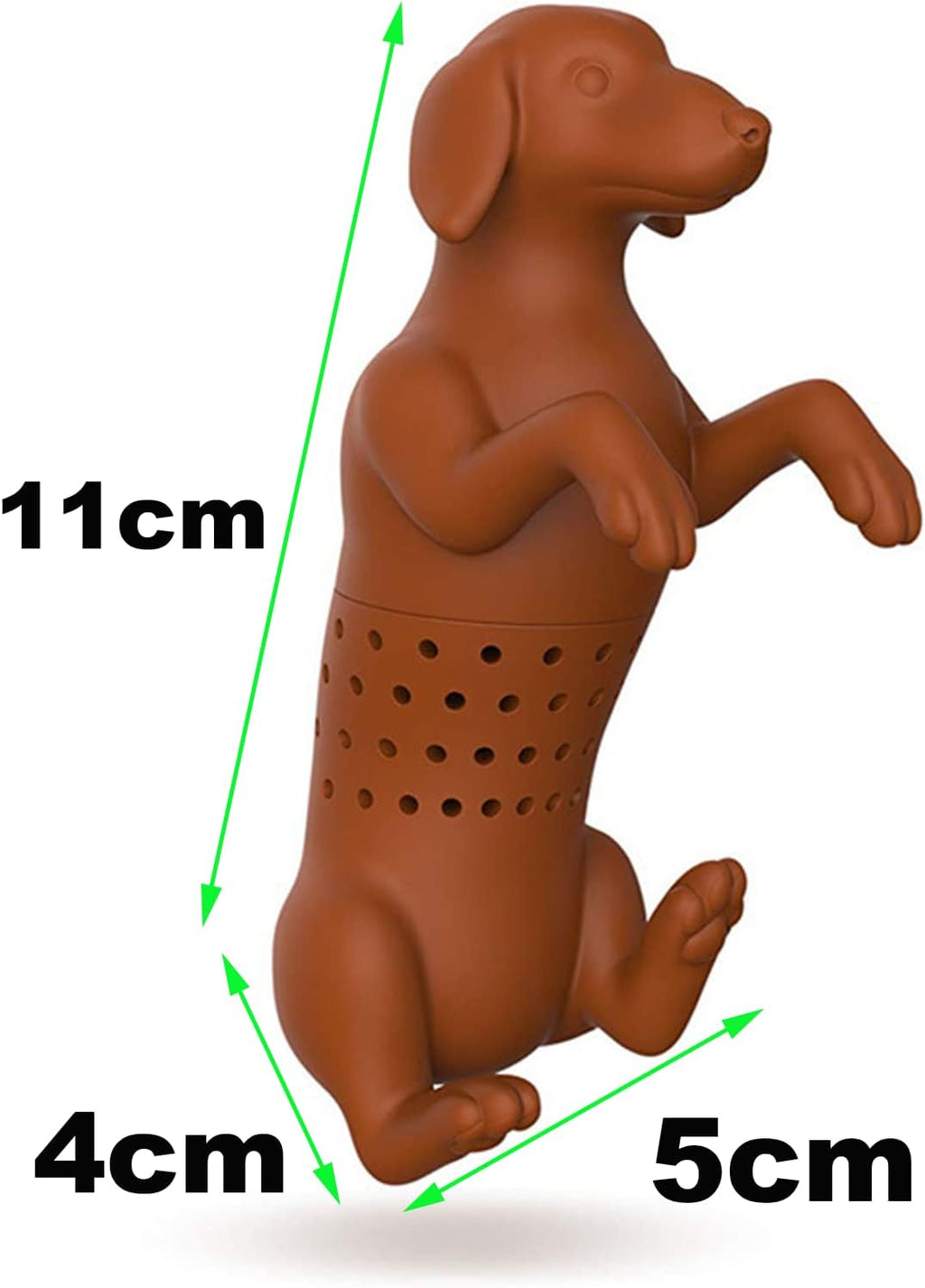 🍵 Süßer Teefreund 🐶 – Qazuwa Silikon-Teesieb in Hundeform