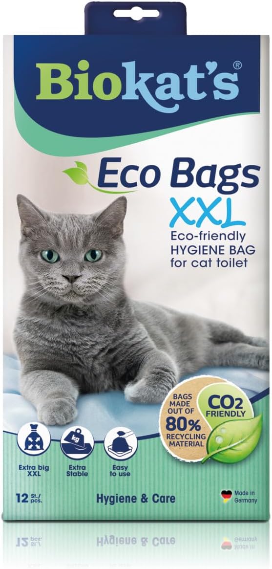 🐱🌿 Biokat’s EcoBags XXL – Nachhaltige Hygienebeutel aus 80% Recyclingmaterial