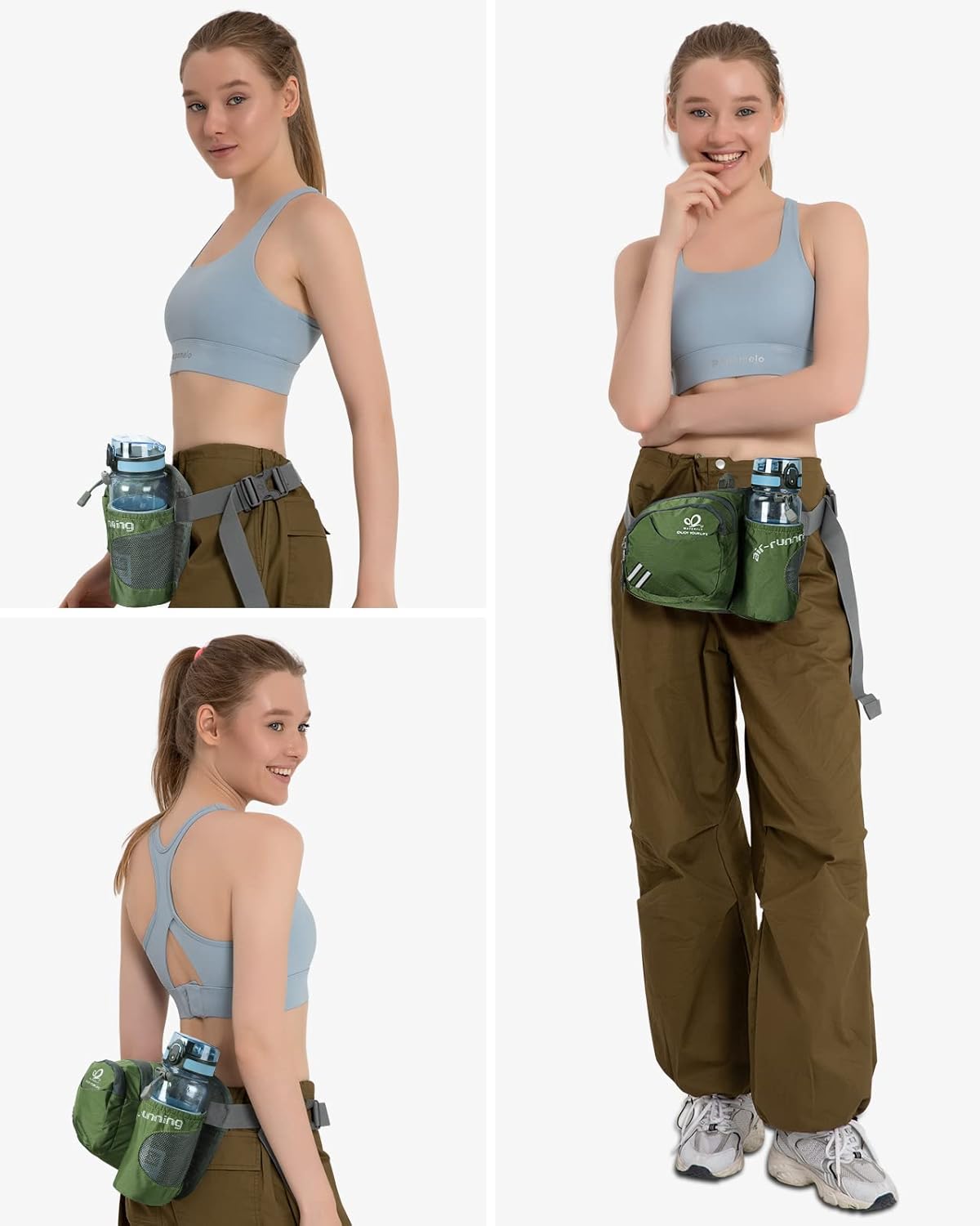 🎽 WATERFLY Bauchtasche mit Flaschenhalter 💧 | Sport & Outdoor
