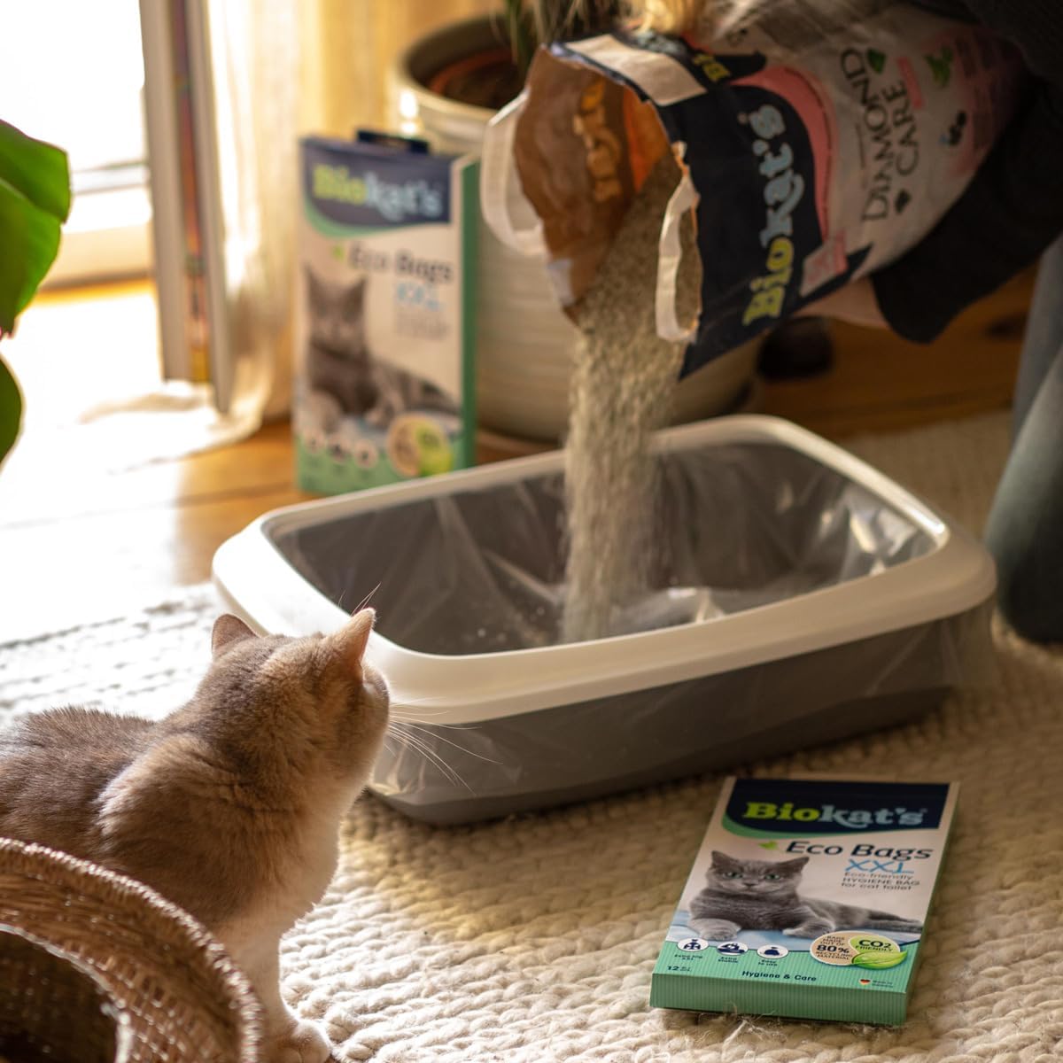 🐱🌿 Biokat’s EcoBags XXL – Nachhaltige Hygienebeutel aus 80% Recyclingmaterial