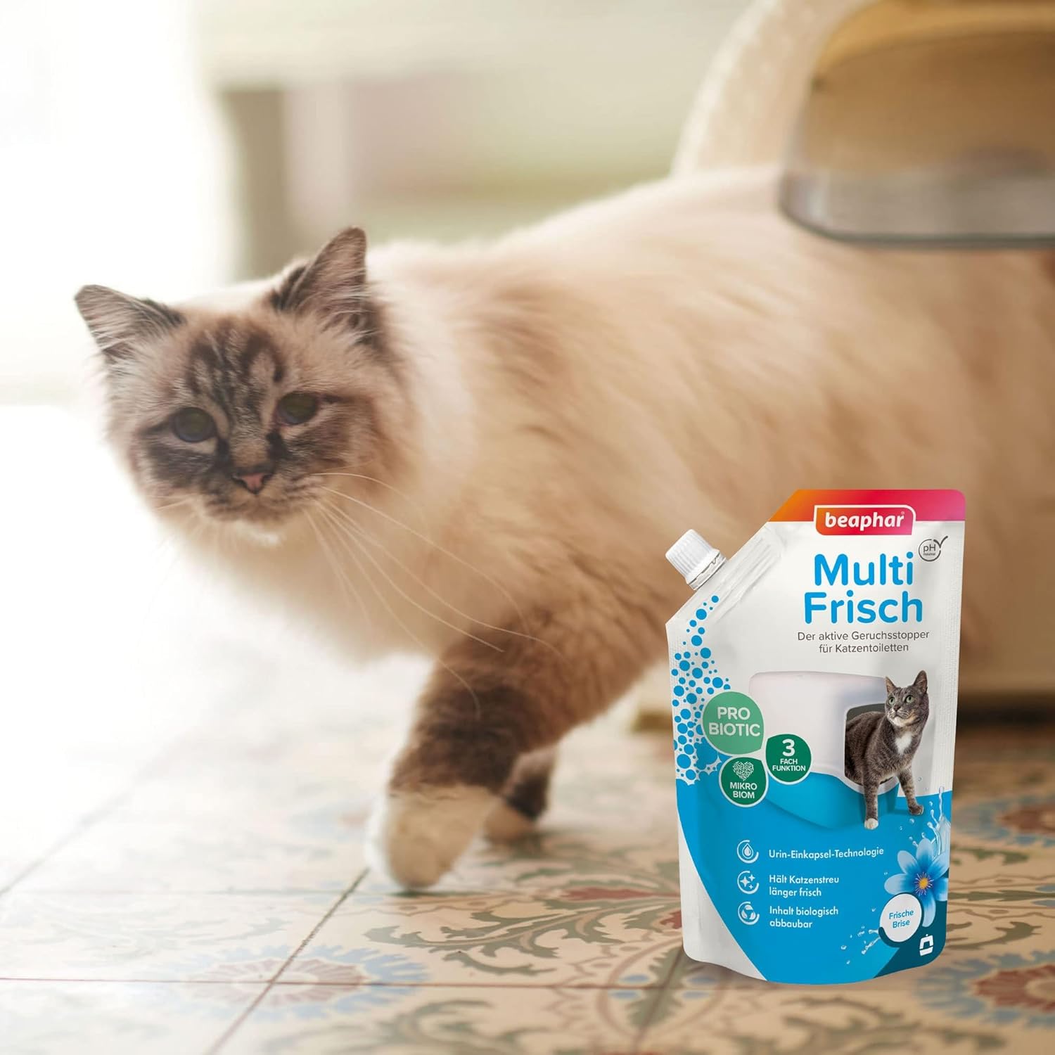 Beaphar Multi Frisch 🐾 Geruchsstopper mit Probiotika 🌿 400g