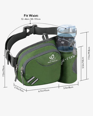 🎽 WATERFLY Bauchtasche mit Flaschenhalter 💧 | Sport & Outdoor