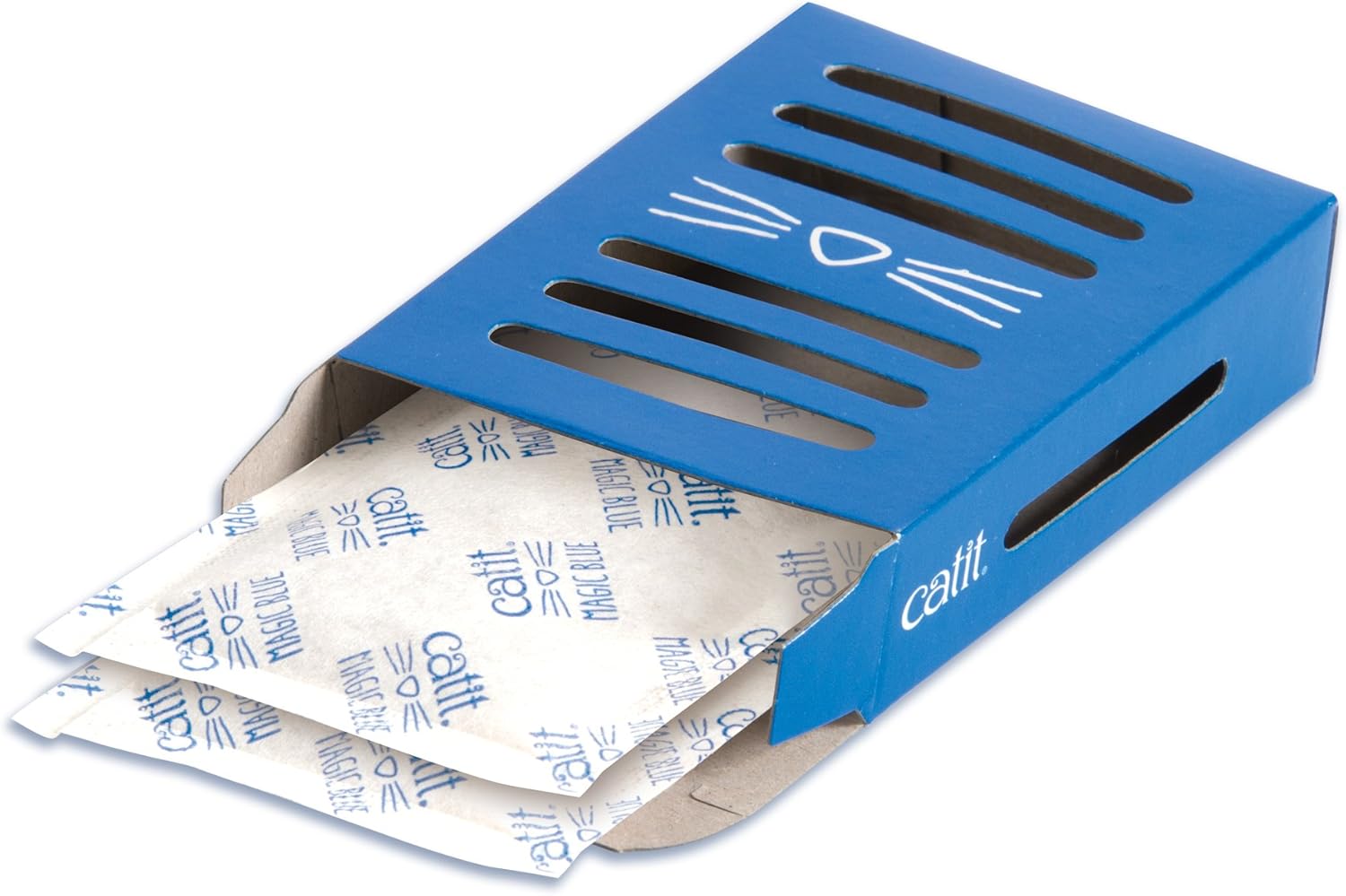 Catit Magic Blue 🐱💙 Geruchsfilter für Katzentoilette 🚽✨ 1 Monat Frische 🍃🧼