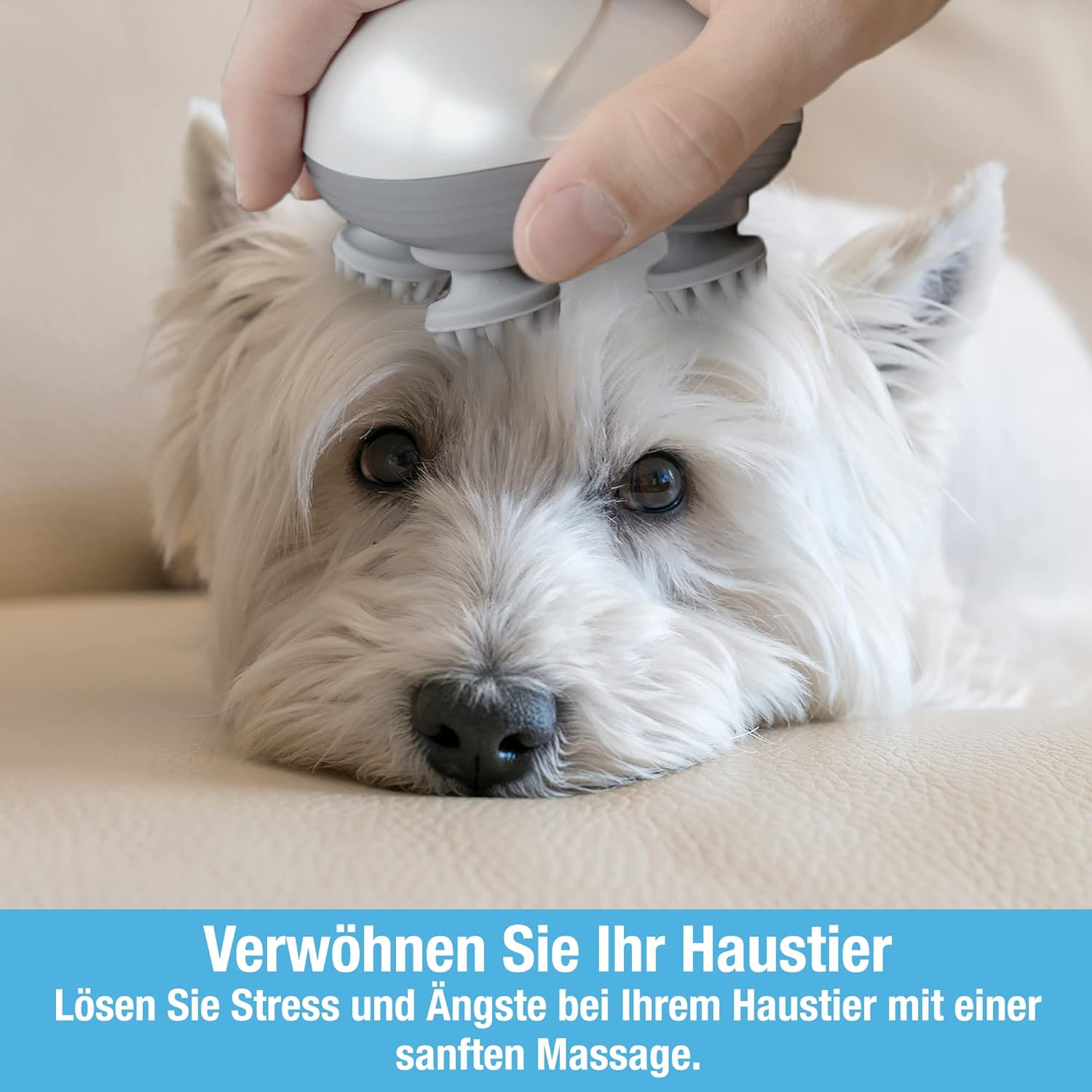 🐕 Elektrischer Haustier-Massager – Entspannung pur