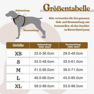 Rabbitgoo Hundegeschirr Kleine Hunde, anti Zug Geschirr Mit Kontrolle, No Pull Verstellbar Hundegeschirr Grosse Hunde, Atmungsaktiv Reflexstreifen Brustgeschirr Sichere Führung Schwarz XS