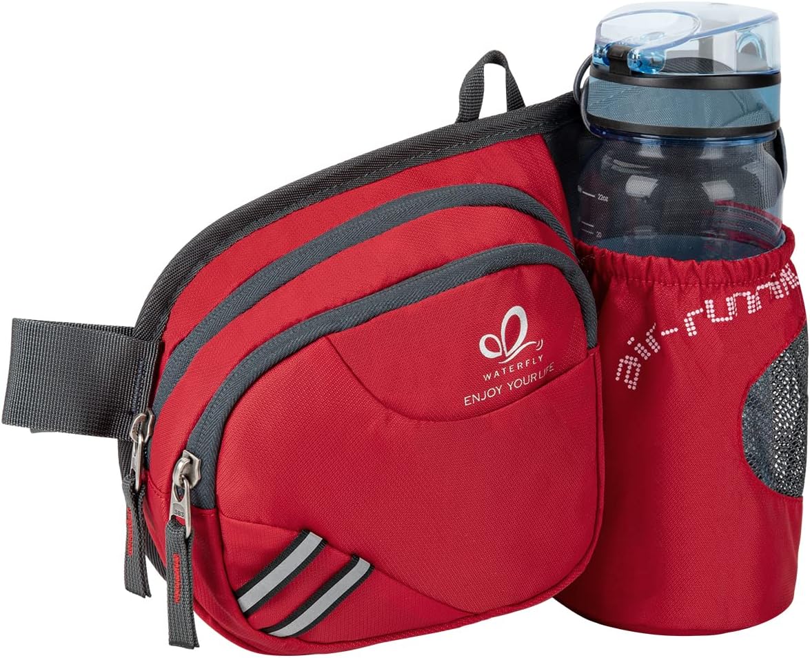 🎽 WATERFLY Bauchtasche mit Flaschenhalter 💧 | Sport & Outdoor