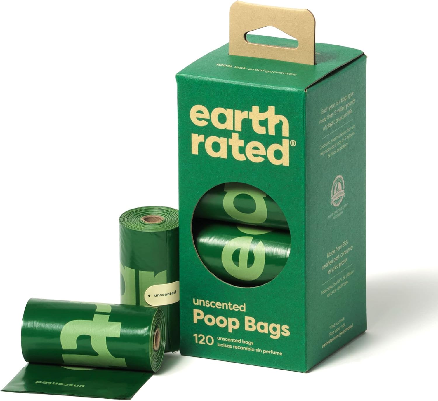 🐾 Earth Rated Set – Kotbeutel & Spender mit praktischem Silikon-Halter 🐶💼