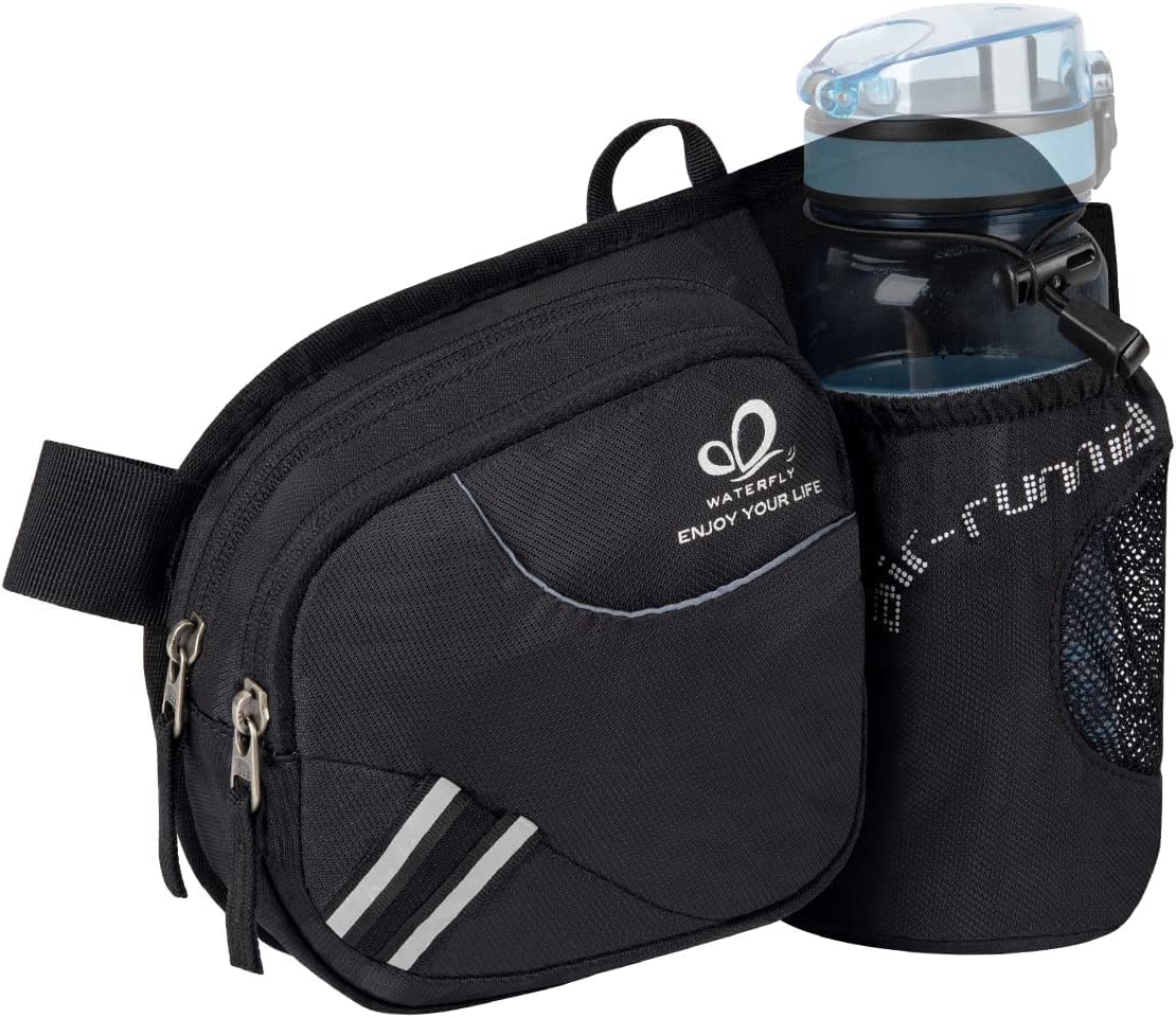🎽 WATERFLY Bauchtasche mit Flaschenhalter 💧 | Sport & Outdoor