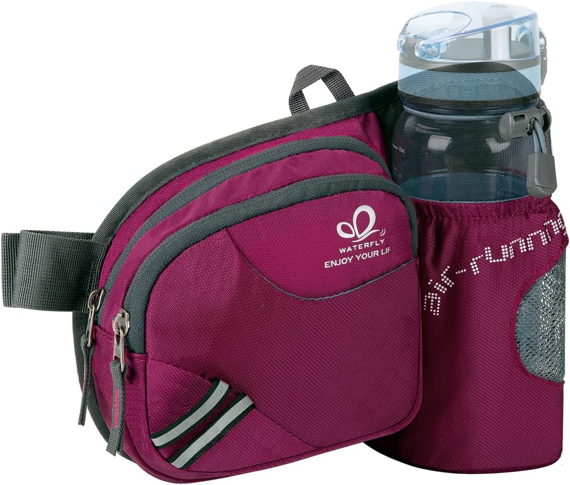 🎽 WATERFLY Bauchtasche mit Flaschenhalter 💧 | Sport & Outdoor