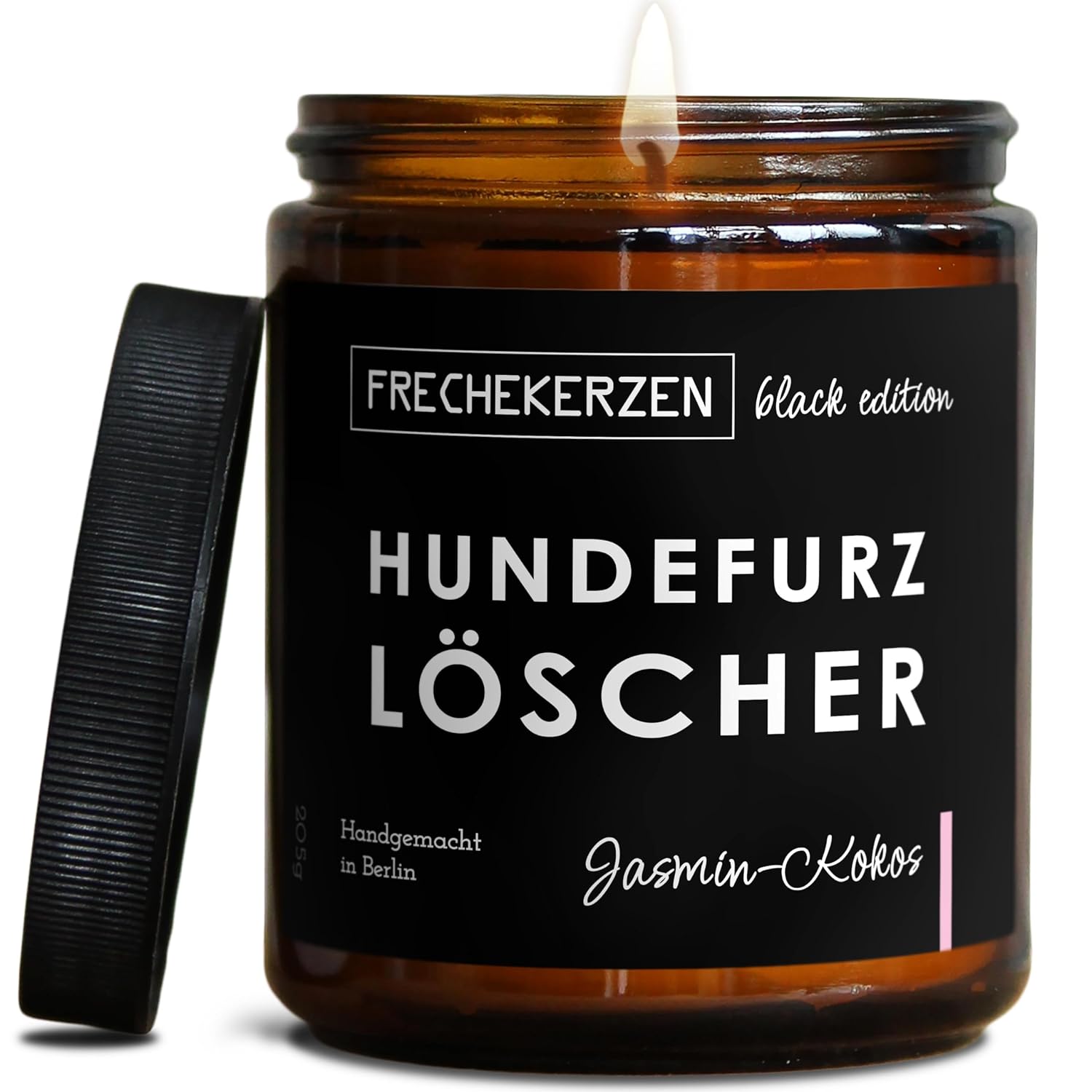 Lustige Duftkerze Mit Spruch Für Hunde Besitzer & Liebhaber | Handgemacht Aus Sojawachs | in Geschenkbox | Valentinstag Geburtstagsgeschenk, Gast Geschenk Hundehalter Dog Lovers |Apfel-Zimt