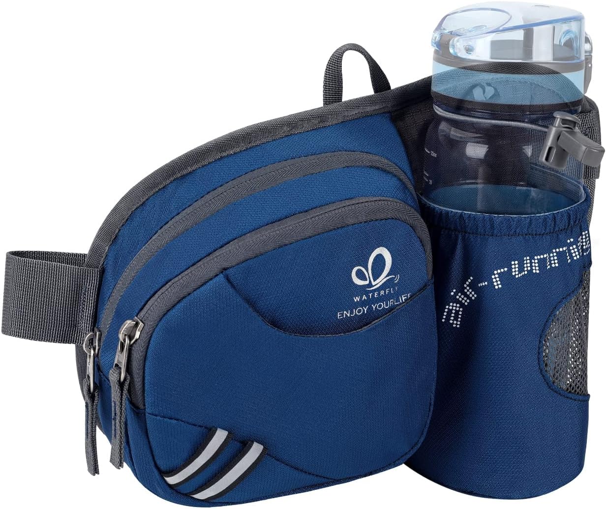 🎽 WATERFLY Bauchtasche mit Flaschenhalter 💧 | Sport & Outdoor