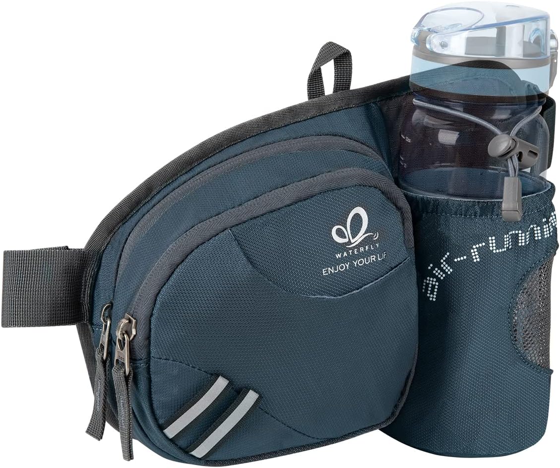 🎽 WATERFLY Bauchtasche mit Flaschenhalter 💧 | Sport & Outdoor