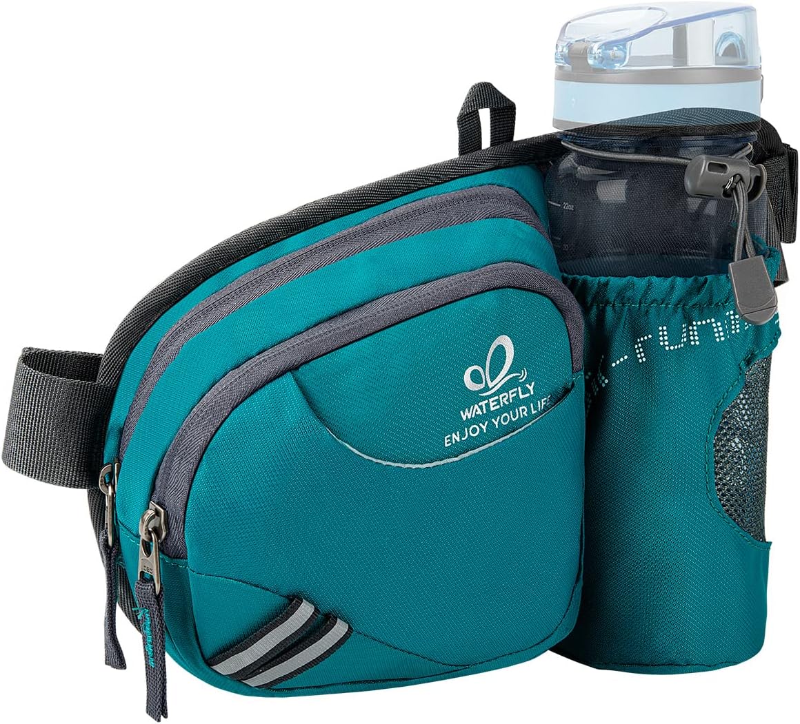 🎽 WATERFLY Bauchtasche mit Flaschenhalter 💧 | Sport & Outdoor