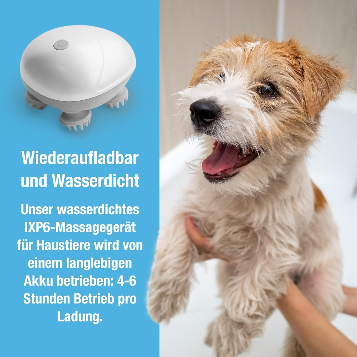 🐕 Elektrischer Haustier-Massager – Entspannung pur