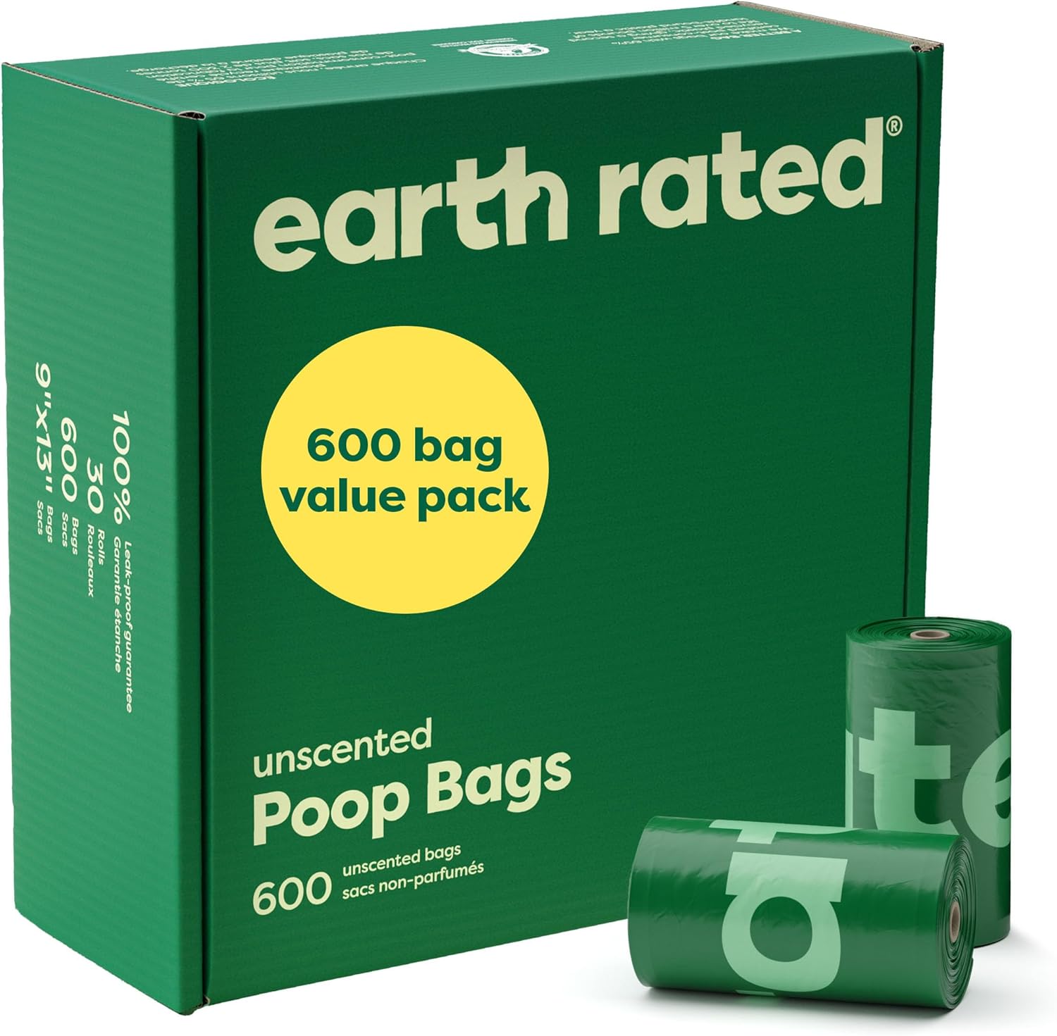 🐾 Earth Rated Set – Kotbeutel & Spender mit praktischem Silikon-Halter 🐶💼