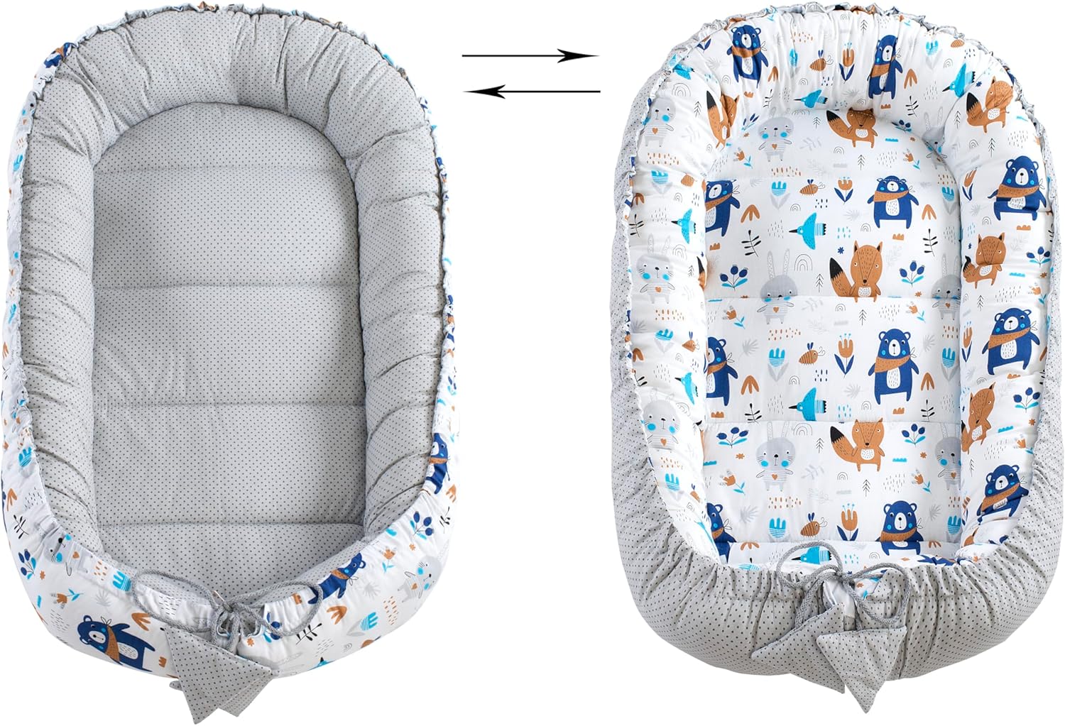 Medi Partners Katzenbett Hundebett 75X60X10Cm Katzenschlafplatz Kleine Mittelgroße Hunde Kissen Kuschelbett Katzen Nest