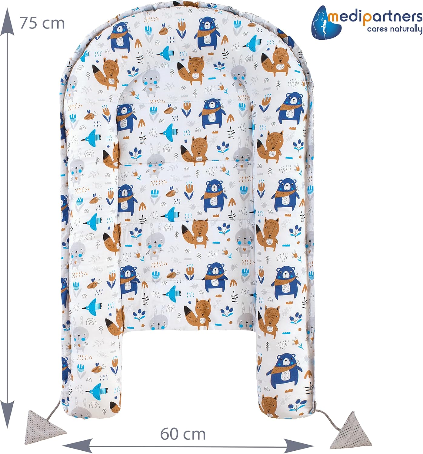 Medi Partners Katzenbett Hundebett 75X60X10Cm Katzenschlafplatz Kleine Mittelgroße Hunde Kissen Kuschelbett Katzen Nest