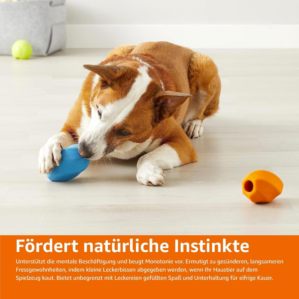 🐶 Intelligentes Kauspielzeug mit Leckerli-Funktion 🍬 – 2 Stück, Größe L