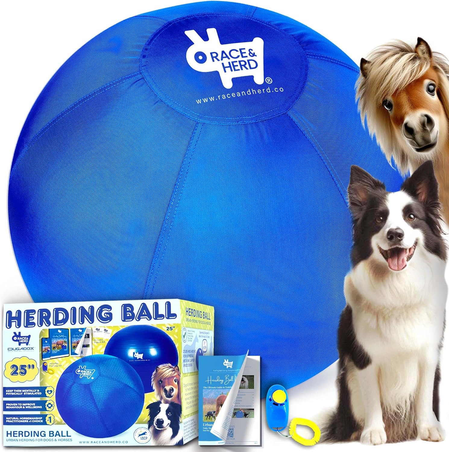 💪 Hüteball 25" | Bissfest & langlebig 🐶 | 🎓 IACP Training inkl.