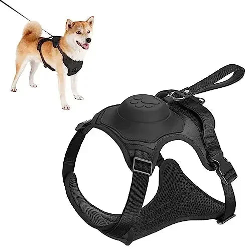 All-in-One Hundegeschirr mit Flexi-Leine – Verstellbar, Stoßdämpfend & Atmungsaktiv