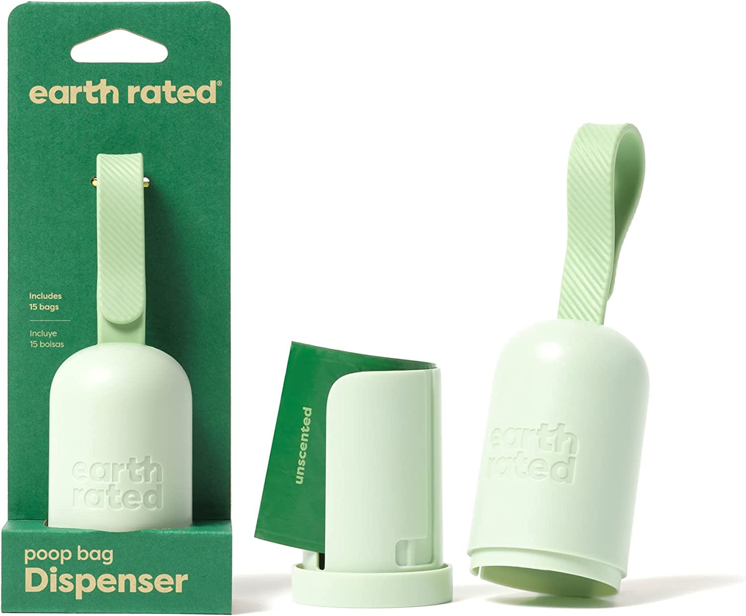 🐾 Earth Rated Set – Kotbeutel & Spender mit praktischem Silikon-Halter 🐶💼